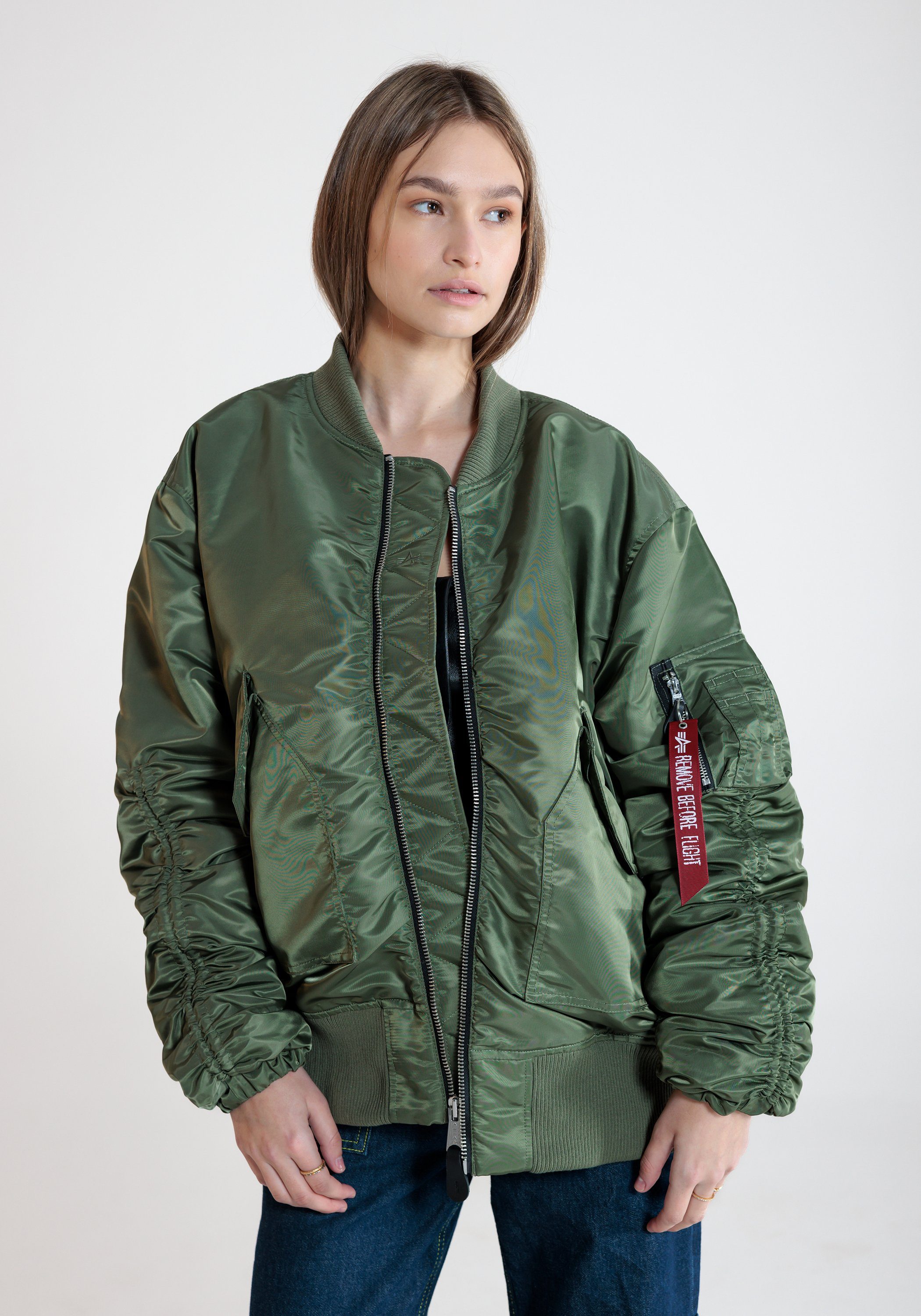 Alpha Industries Bomberjacke Alpha Industries Women - Bomber & Flight Jackets sage-green | Übergangsjacken