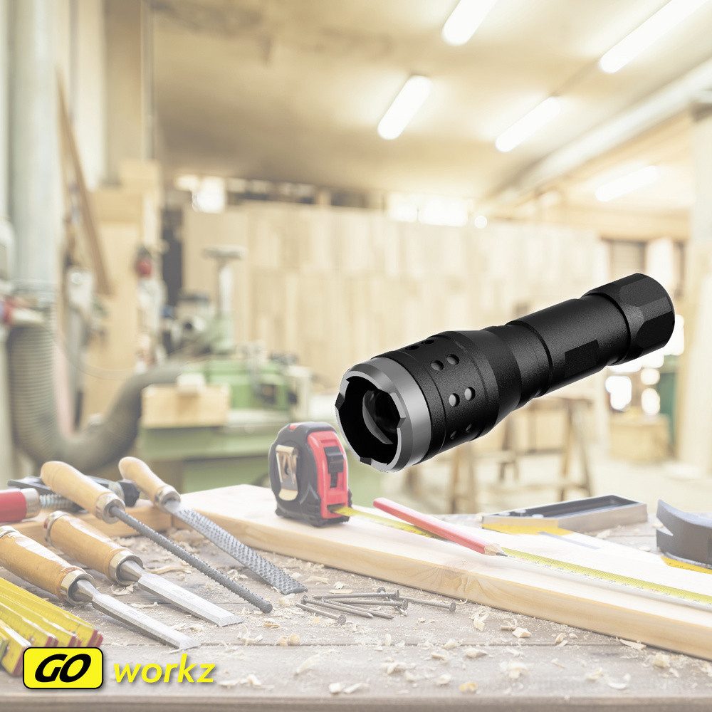 MÜLLER LICHT Taschenlampe Müller-Licht LED Taschenlampe batteriebetrieben 300 lm 153 g