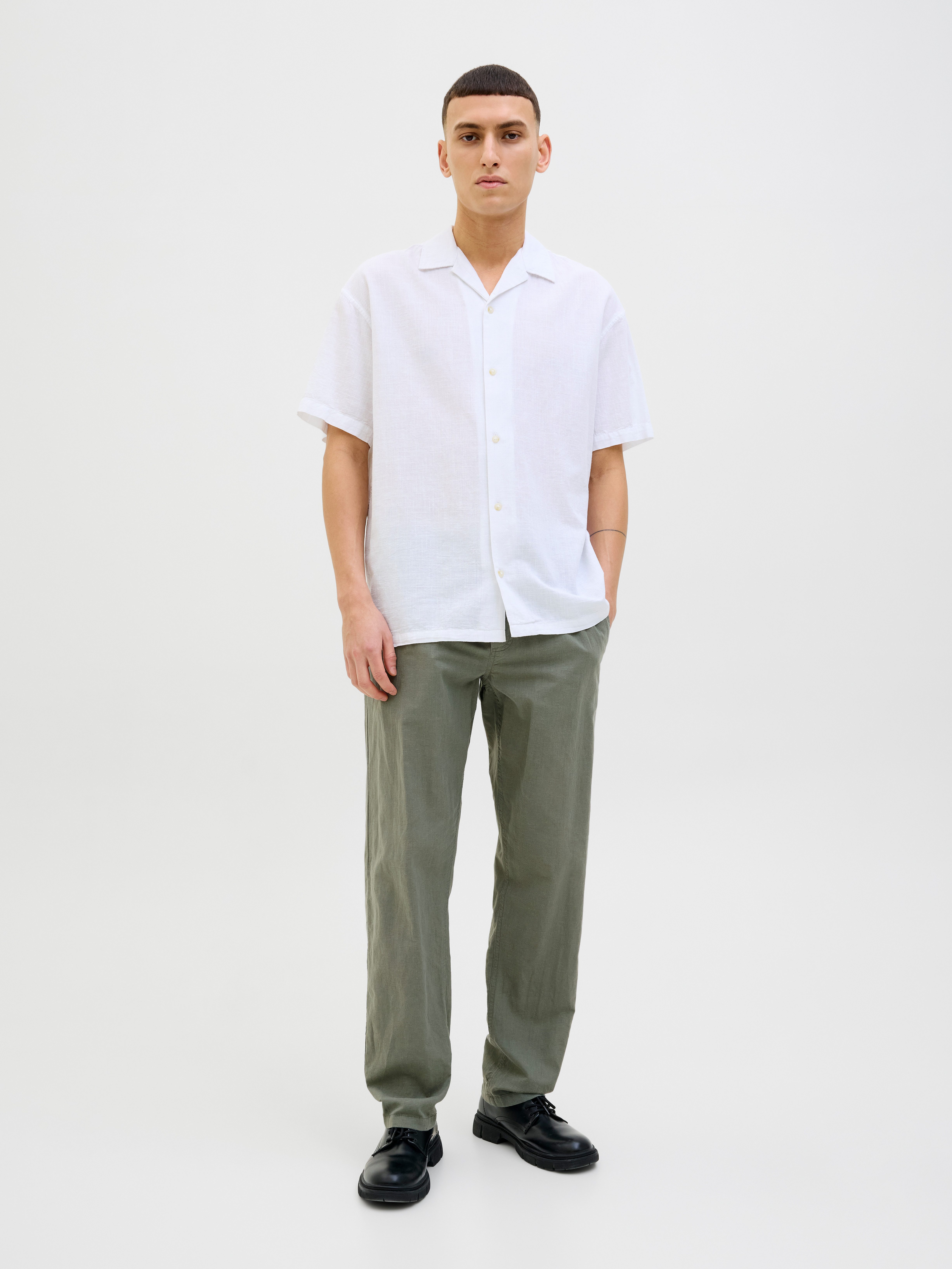 Jack & Jones Stoffhose JPSTKANE SUMMER JOGGER SN mit Bündchen