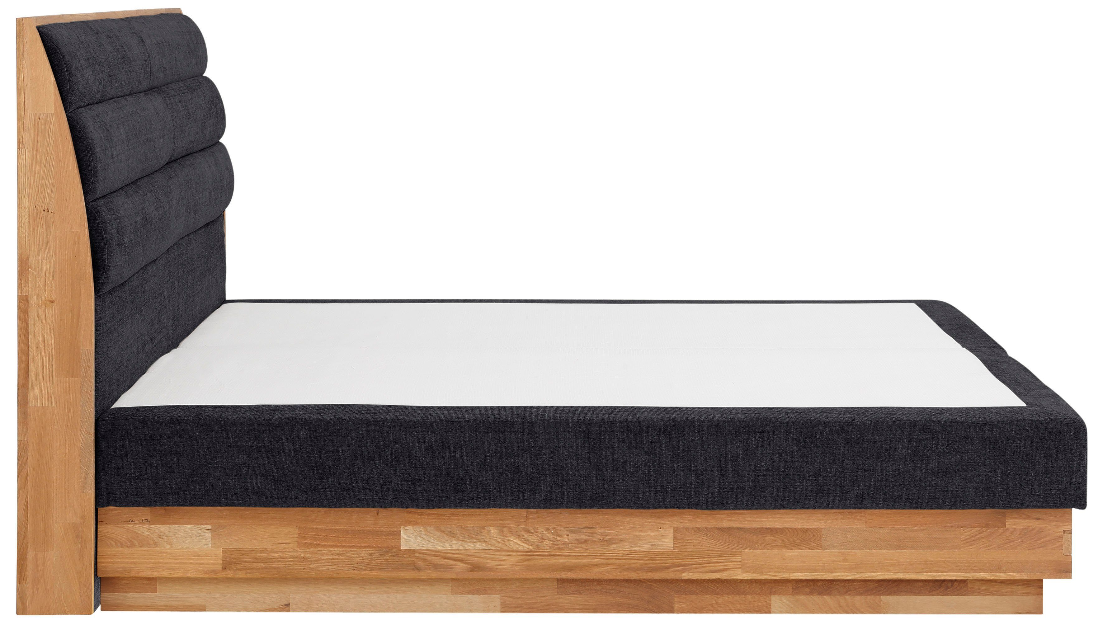 OTTO home Boxspringbett JENNA in verschiedenen Farben und Breiten erhältlich (inkl. 7-Zonen-TFK-Matratze und Topper), ohne LED-Beleuchtung, mit zertifizierten,  – Bild 5 von 5