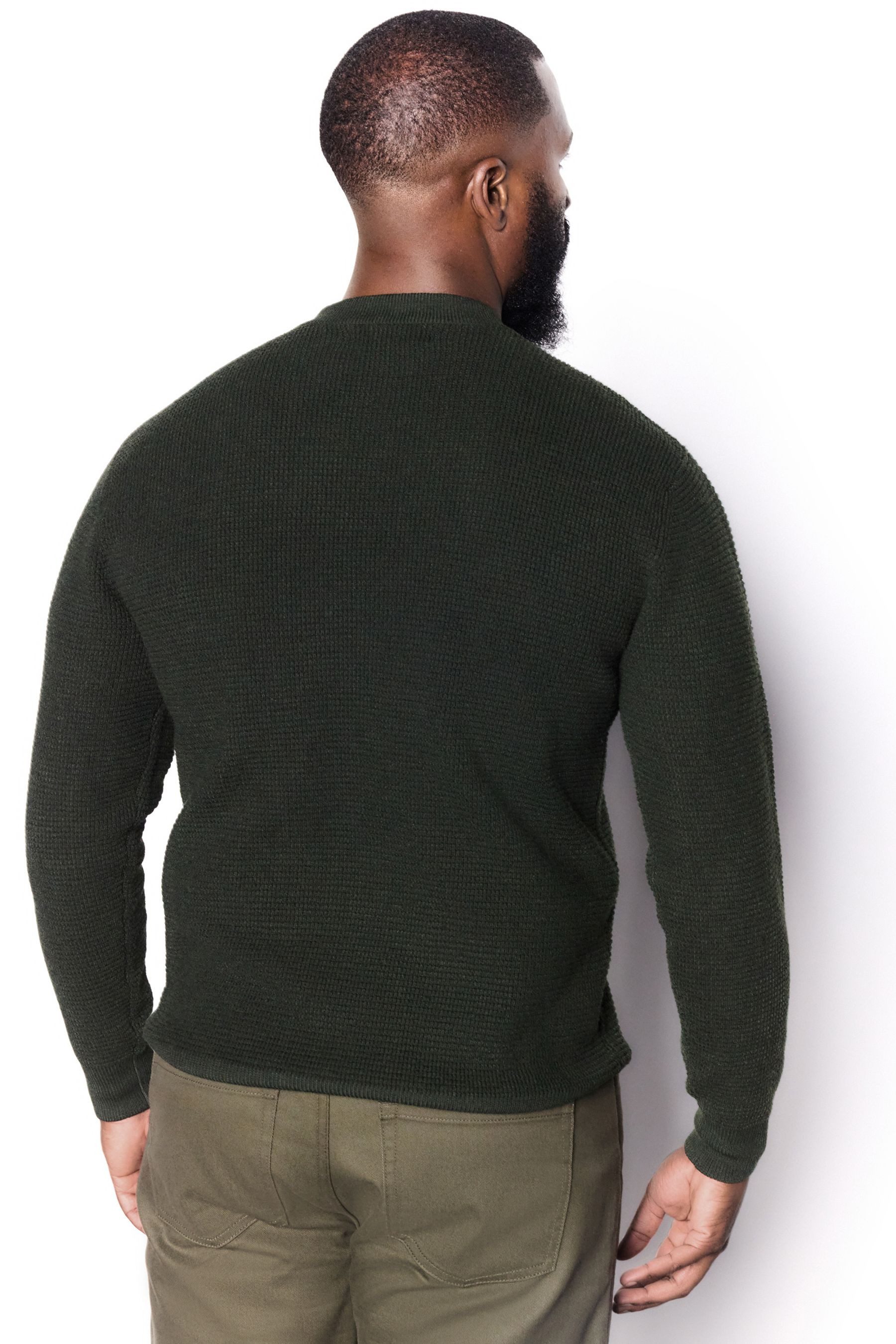 Next Strickpullover Regular Fit Essential Rundhalspullover, Struktur (1-tlg günstig online kaufen