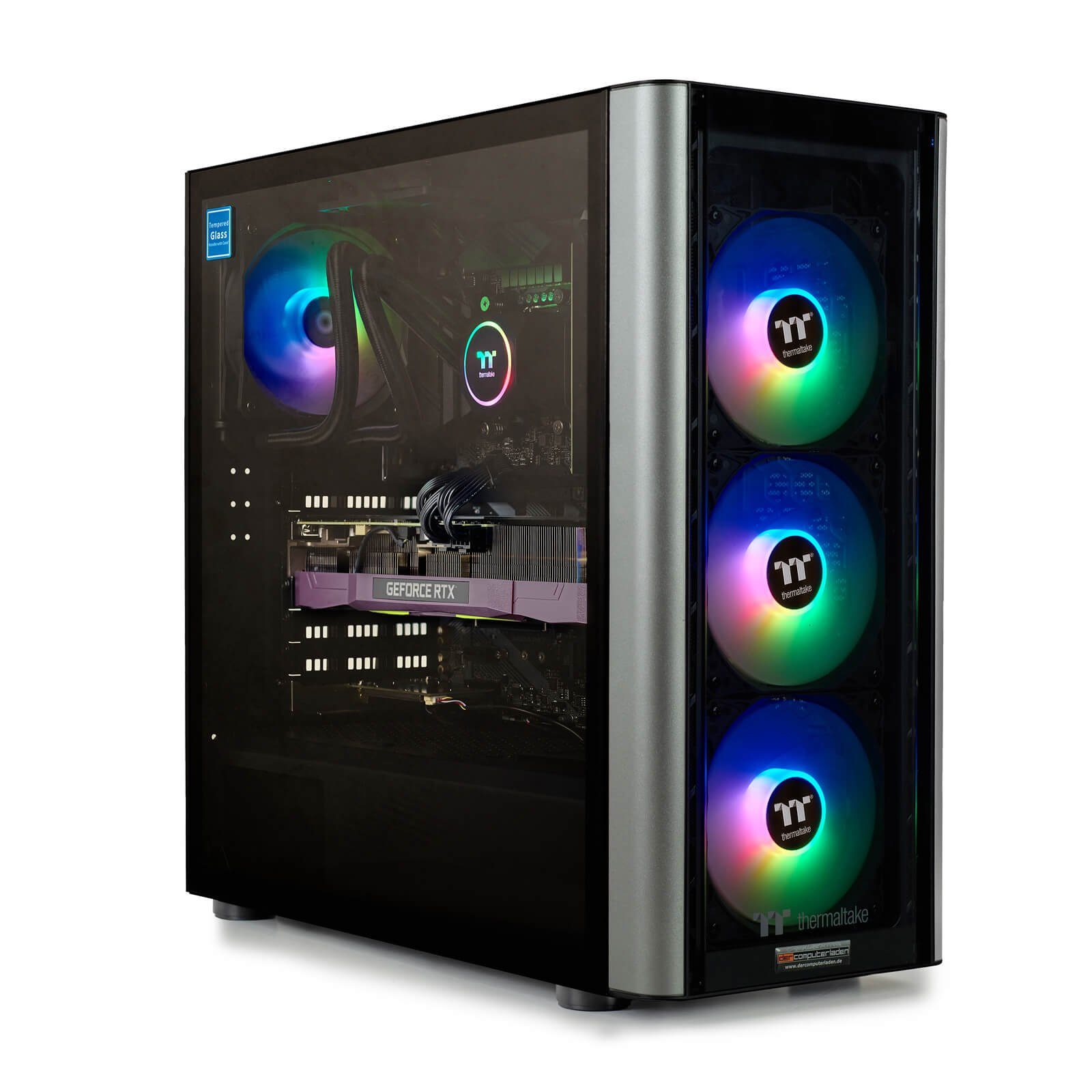 dcl24.de Level 20 RGB Gaming-PC (Intel Core i7 12700KF, RTX 3070, 16 GB  RAM, 1000 GB SSD, Wasserkühlung)