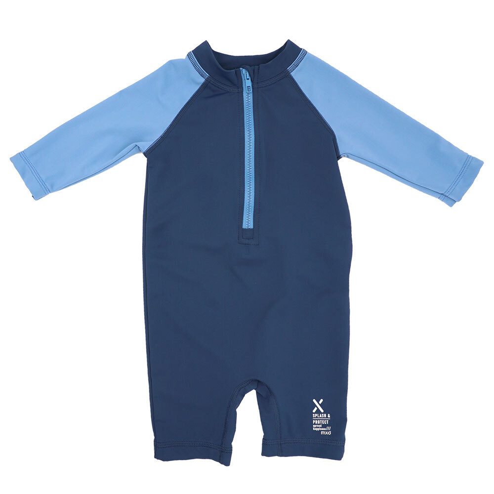 MAXIMO Overall MINI-Badeoverall, 3/4 Arm Kontrasteinsatz, günstig online kaufen