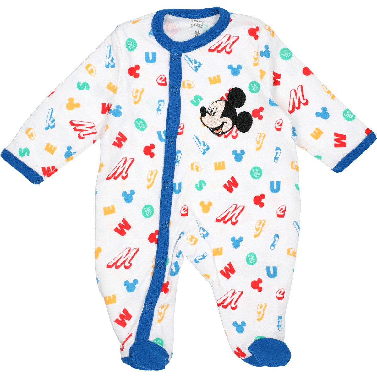 Disney Ползунки Minnie Mouse Unisex Kinder Einteiler, Overall, Babyanzug, Babyoverall, Babyanzug