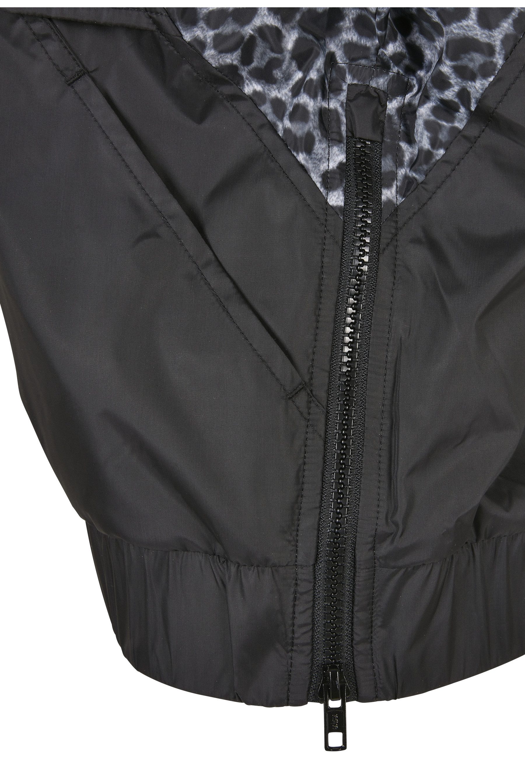 URBAN CLASSICS Allwetterjacke Urban Classics Damen Ladies AOP Mixed Pull Over Jacket (1-St)