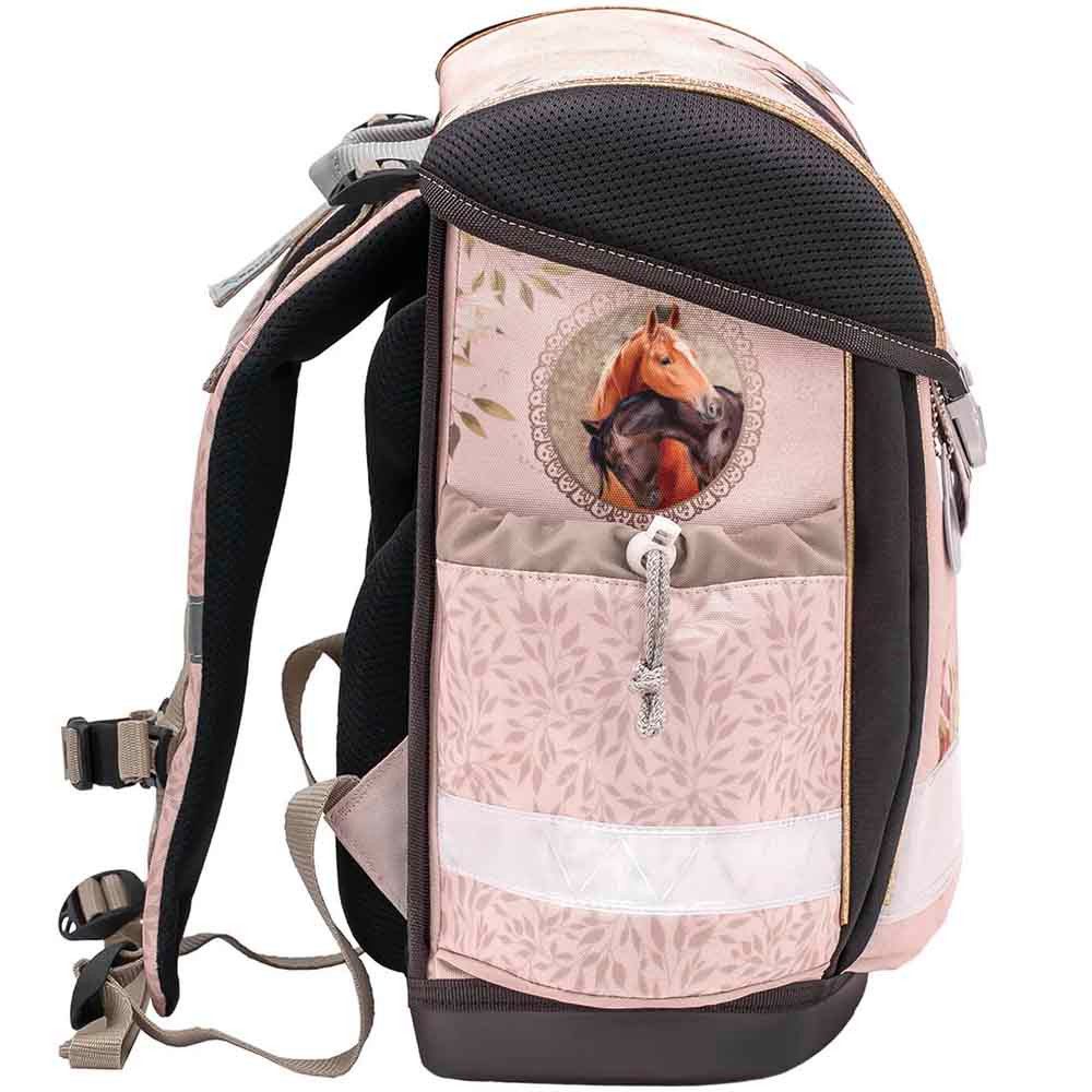 Belmil Schulranzen Set Classy 10-teilig 2025 Mädchen Horse Chestnut