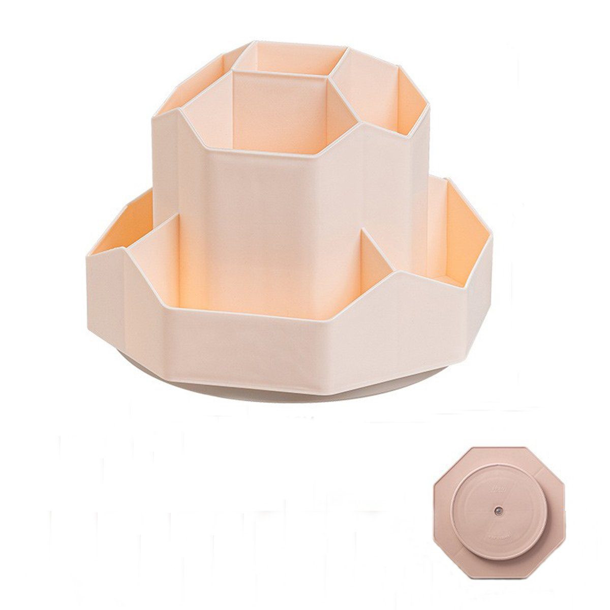 autolock Organizer Schreibtisch Organizer 360°Drehbar 9 Fächern Große Kapazität