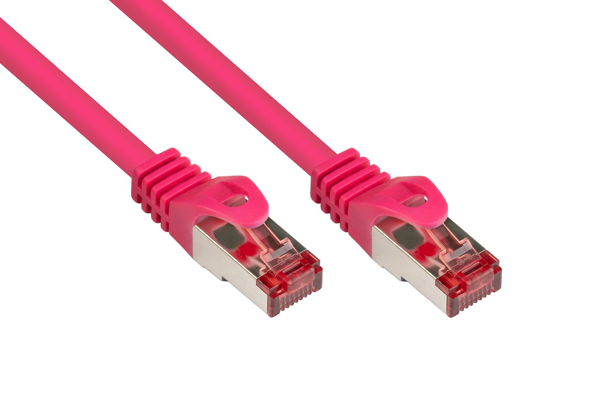 GOOD CONNECTIONS Patchkabel Ethernet Netzwerkkabel, RJ45 Stecker gerade, RJ45 Stecker gerade (15 cm)
