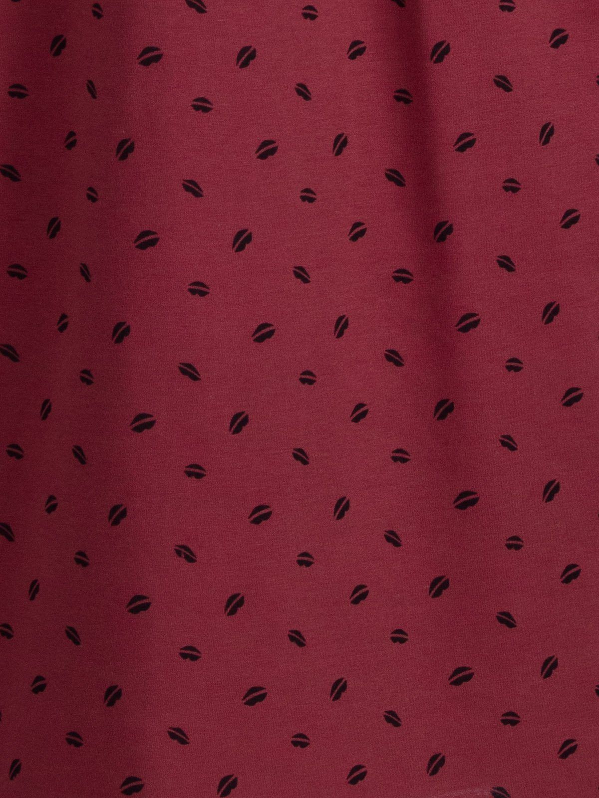 zeitlos Nachthemd Kussmund Print Bigshirt Kurzarm – Bild 5 von 5