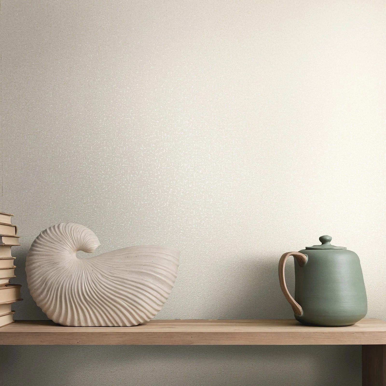 Marburg Vliestapete Putzoptik Struktur Uni Grau Beige 35822 Fashion Icon