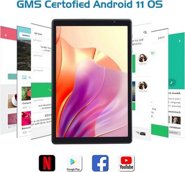 CWOWDEFU Tablet (8", 32 GB, Android 11, 8 Zoll, 32 GB, 2.4G/5G WLAN, Bluetooth 5.0, IPS-Touchscreen, Schwarz)