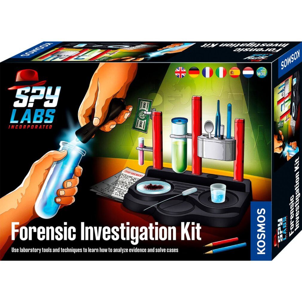 Kosmos Zauberkasten Spy Labs Incorporated Forensic Investigation Kit Detektiv-Sets