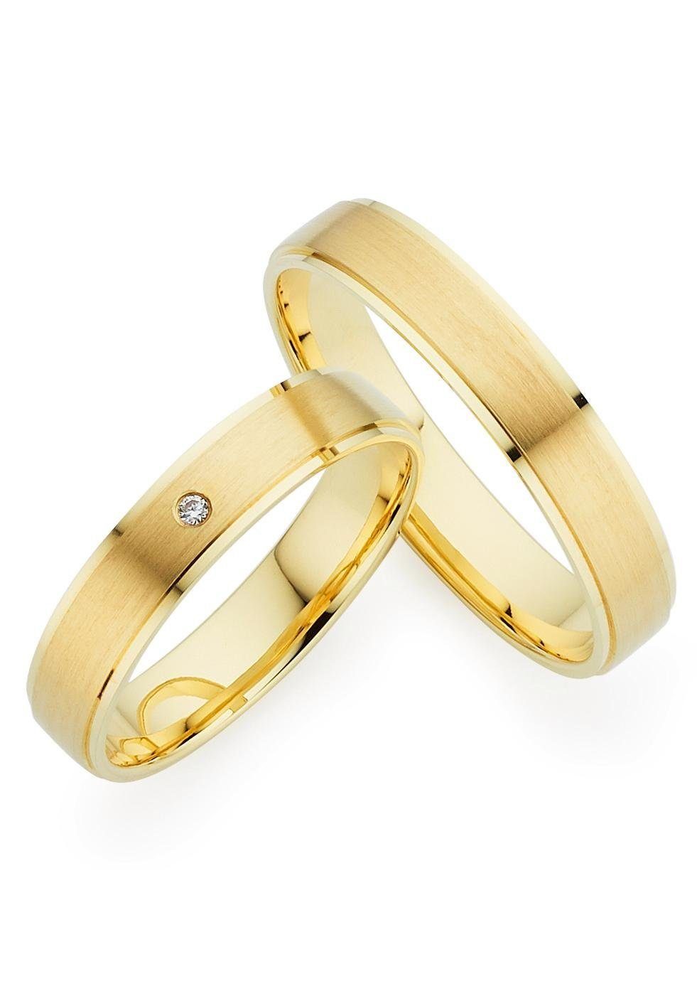 Phönix Trauring Schmuck Geschenk Gold 333 Trauring Ehering LIEBE versch. Varianten, Goldring mit oder ohne Brillant - Made in Germany