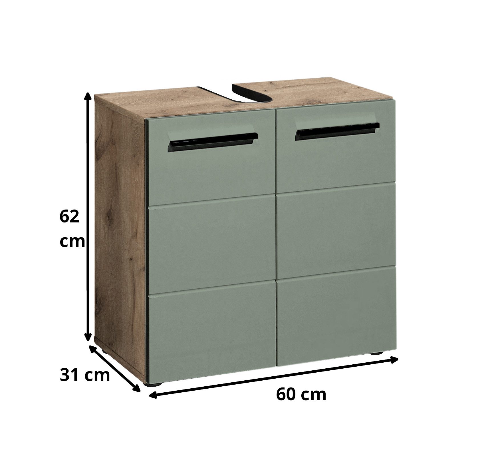 moebel-dich-auf Waschbeckenunterschrank VAIL Breite 60 cm günstig online kaufen
