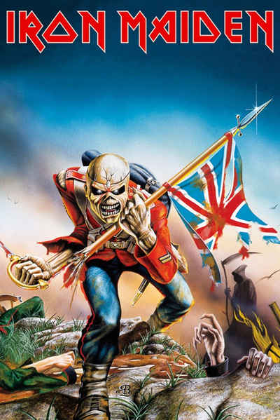 GB eye Poster Iron Maiden Poster Trooper 61 x 91,5 cm