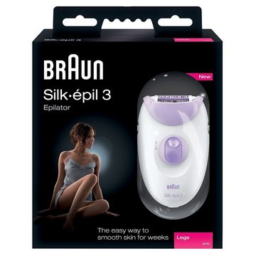 Braun Epilierer Personal Care Silk-epil 3170 - Epilierer - weiß/lila