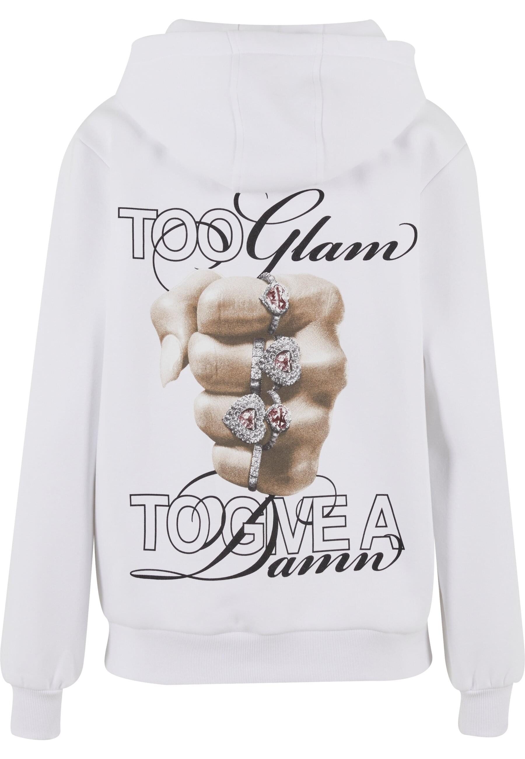 Miss Tee Kapuzenpullover Miss Tee Give A Damn Ladies Fluffy Hoody (1-tlg) günstig online kaufen