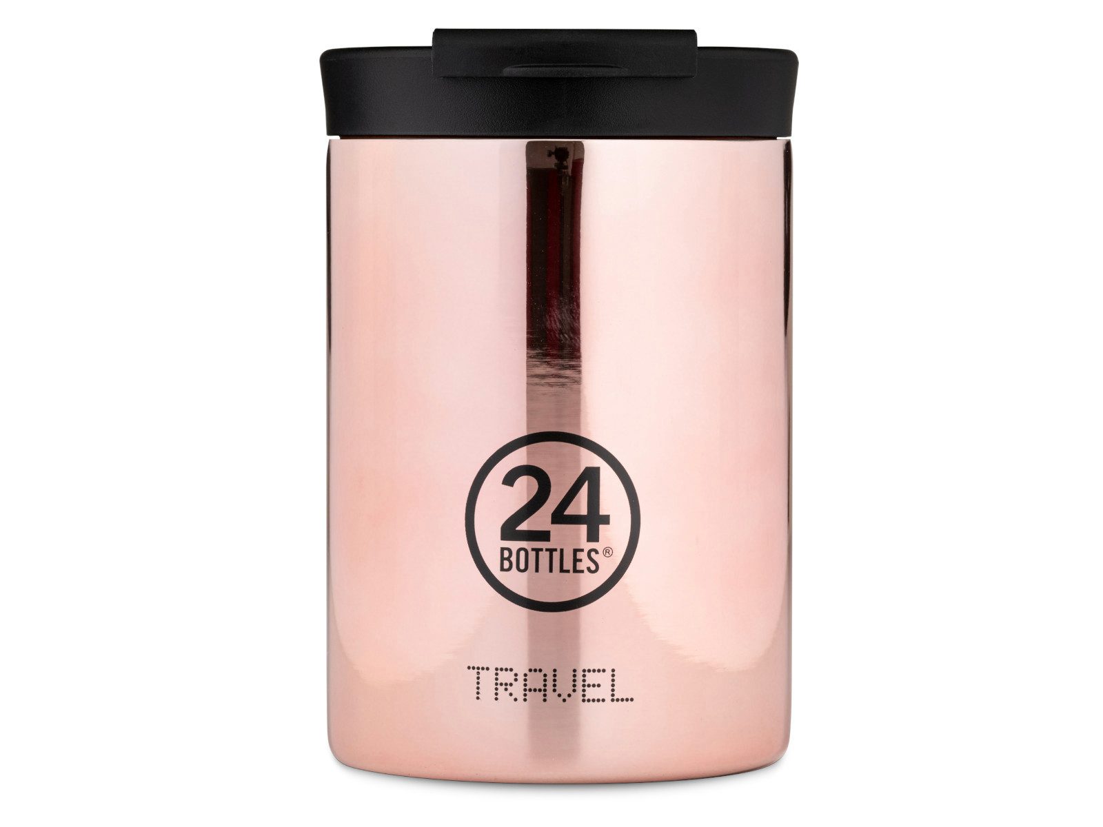 24 Bottles Trinkflasche Travel Tumbler Rose Gold 350ml