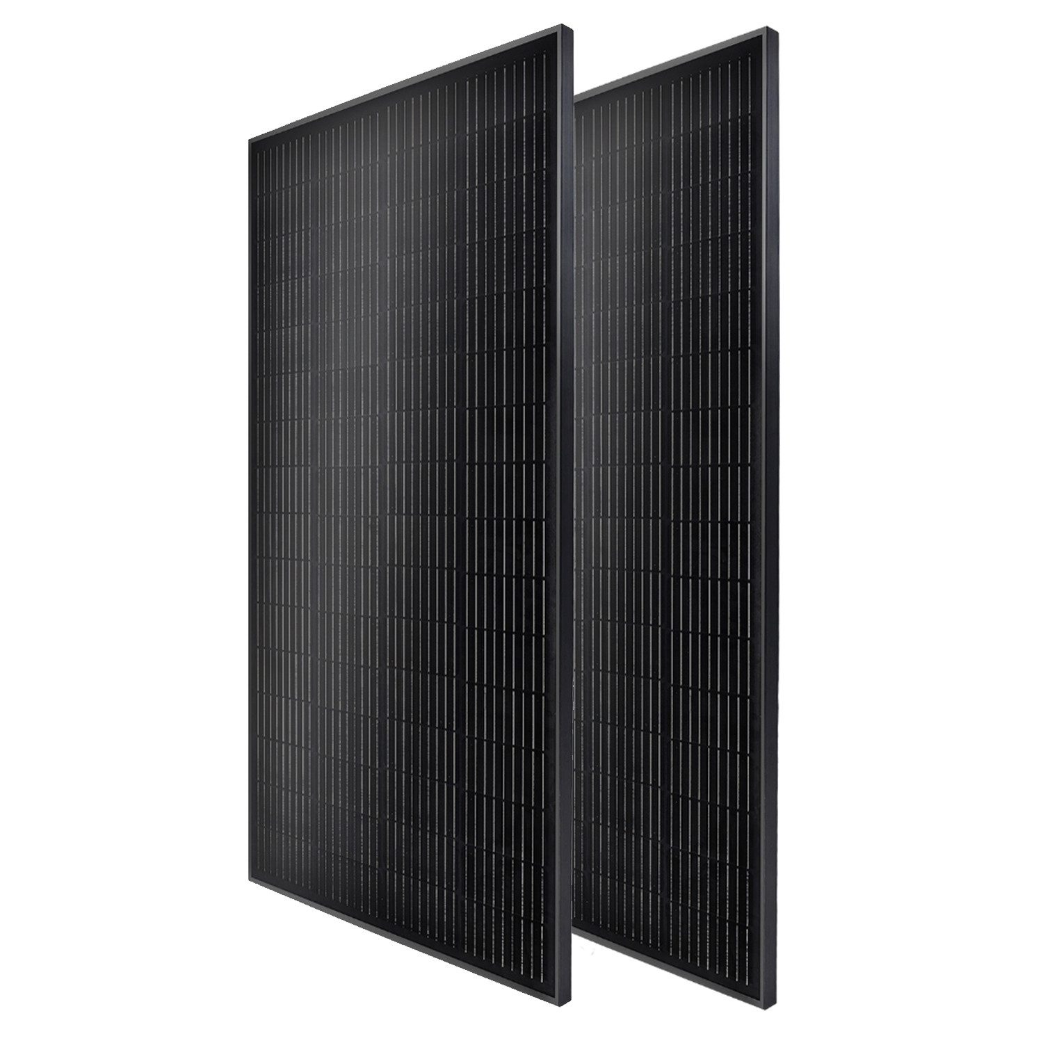 Sunstone Power Solarmodul 400 Watt Solarpanel für 12V 24V Anlage Wohnmobil Fenster Garten, 200,00 W, Monokristallin, (SPMB Serie Schwarzes Photovoltaikmodul 2 Stk)