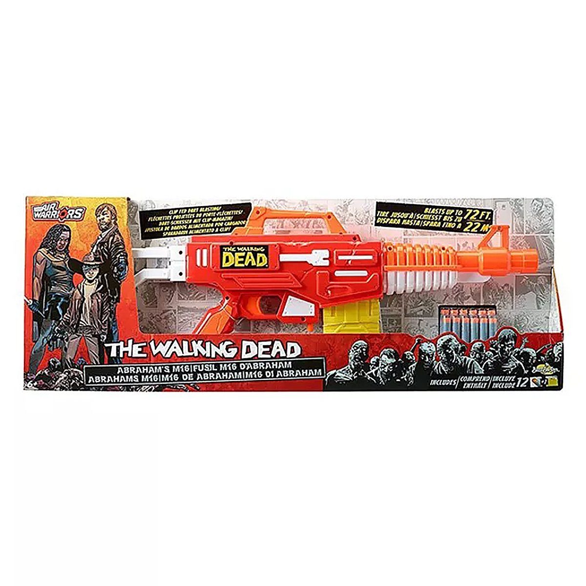 Buzz Bee Toys Blaster BuzzBee Abrahams M16, Abrahams M16 als Dartblaster