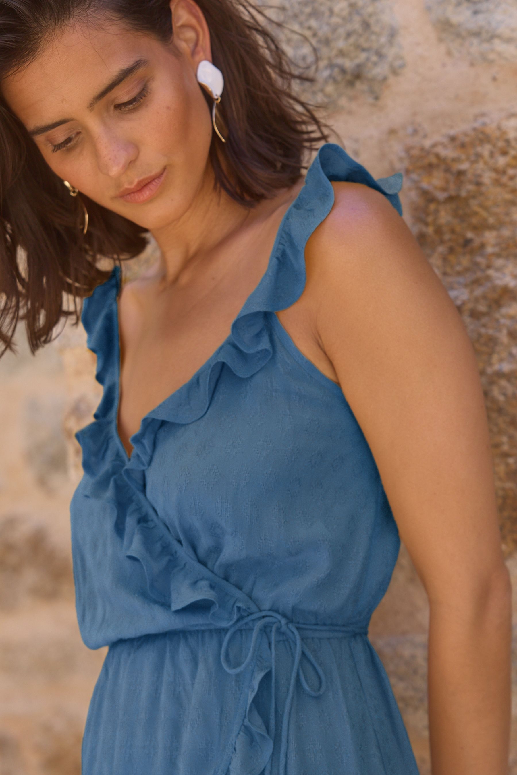 Next Wickelkleid Wickel-Minikleid, Kurzgrößen (1-tlg)