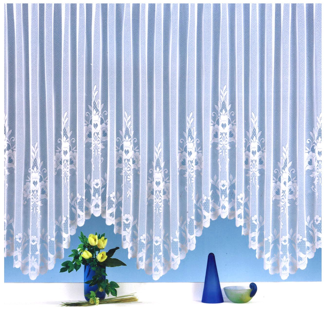 heimtexland Gardine Jacquard Stores Fensterdeko Bogen günstig online kaufen