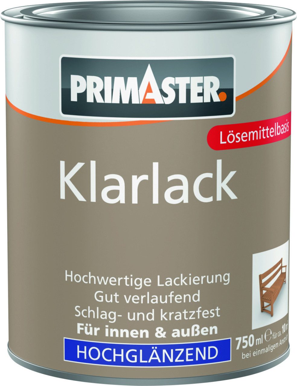 Primaster Klarlack Primaster Klarlack 750 ml farblos hochglänzend