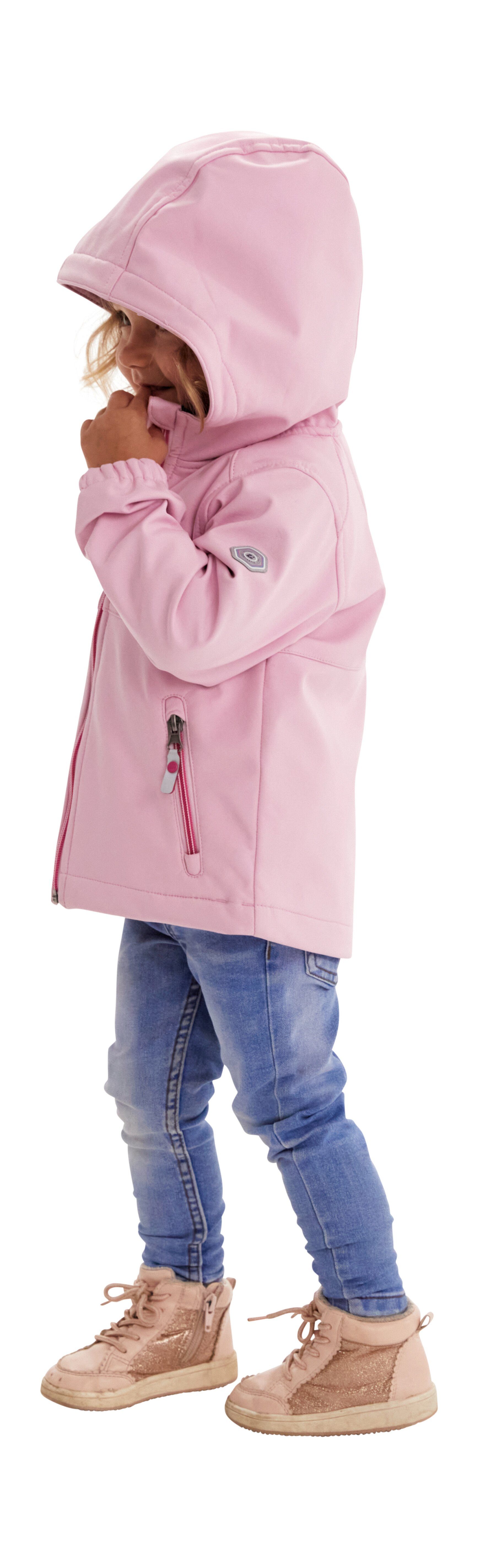 Killtec Softshelljacke Mini hellrosa Softshelljacke