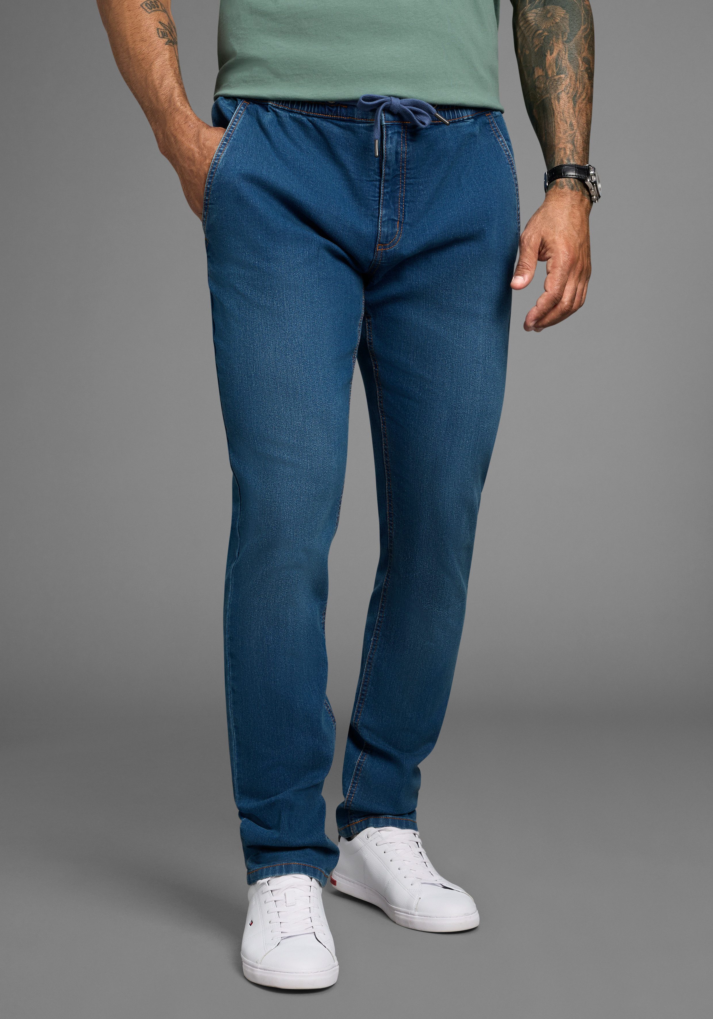 Arizona Schlupfjeans Schlupfbund günstig online kaufen