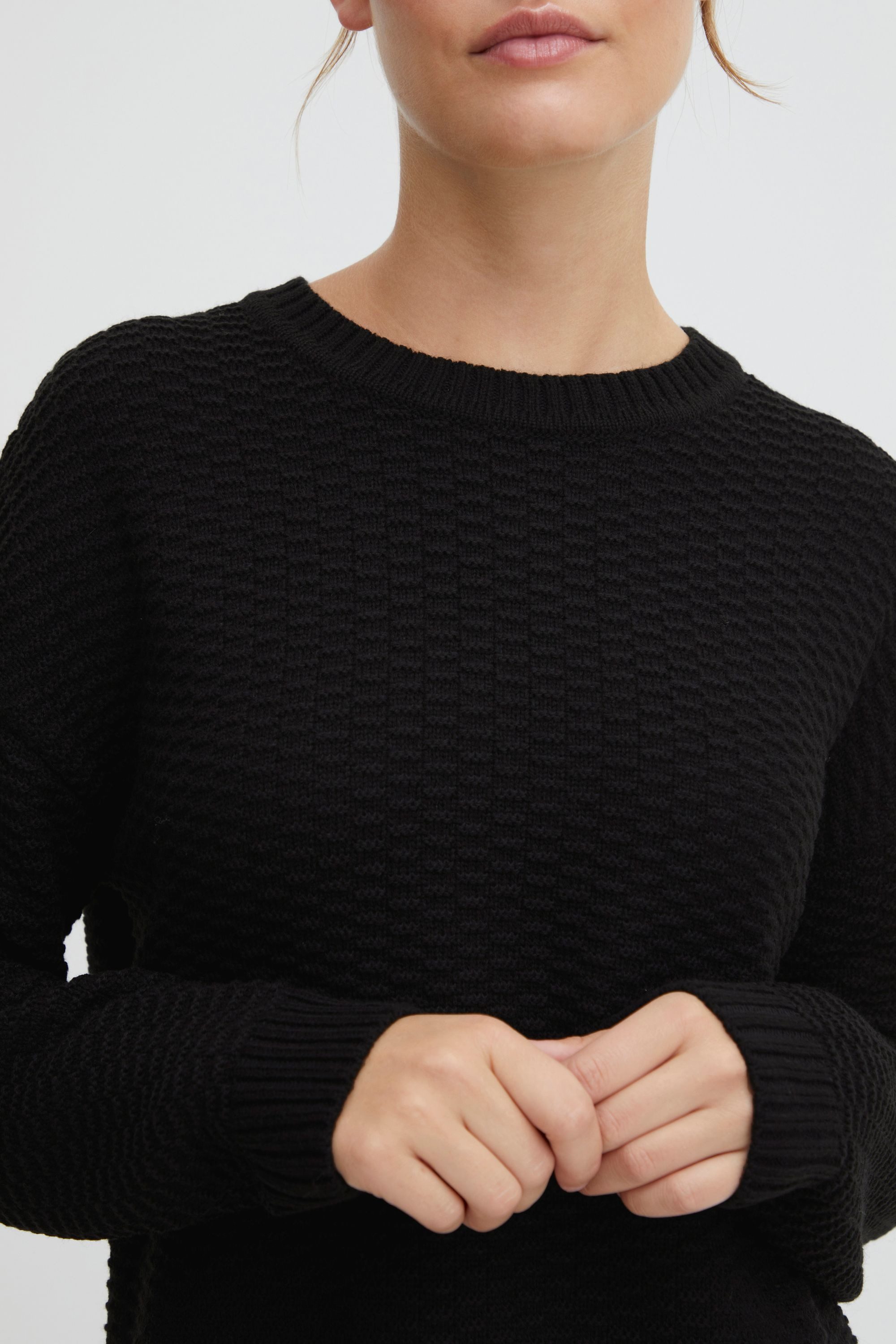 OXMO Strickpullover OXMilla Modischer Pullover