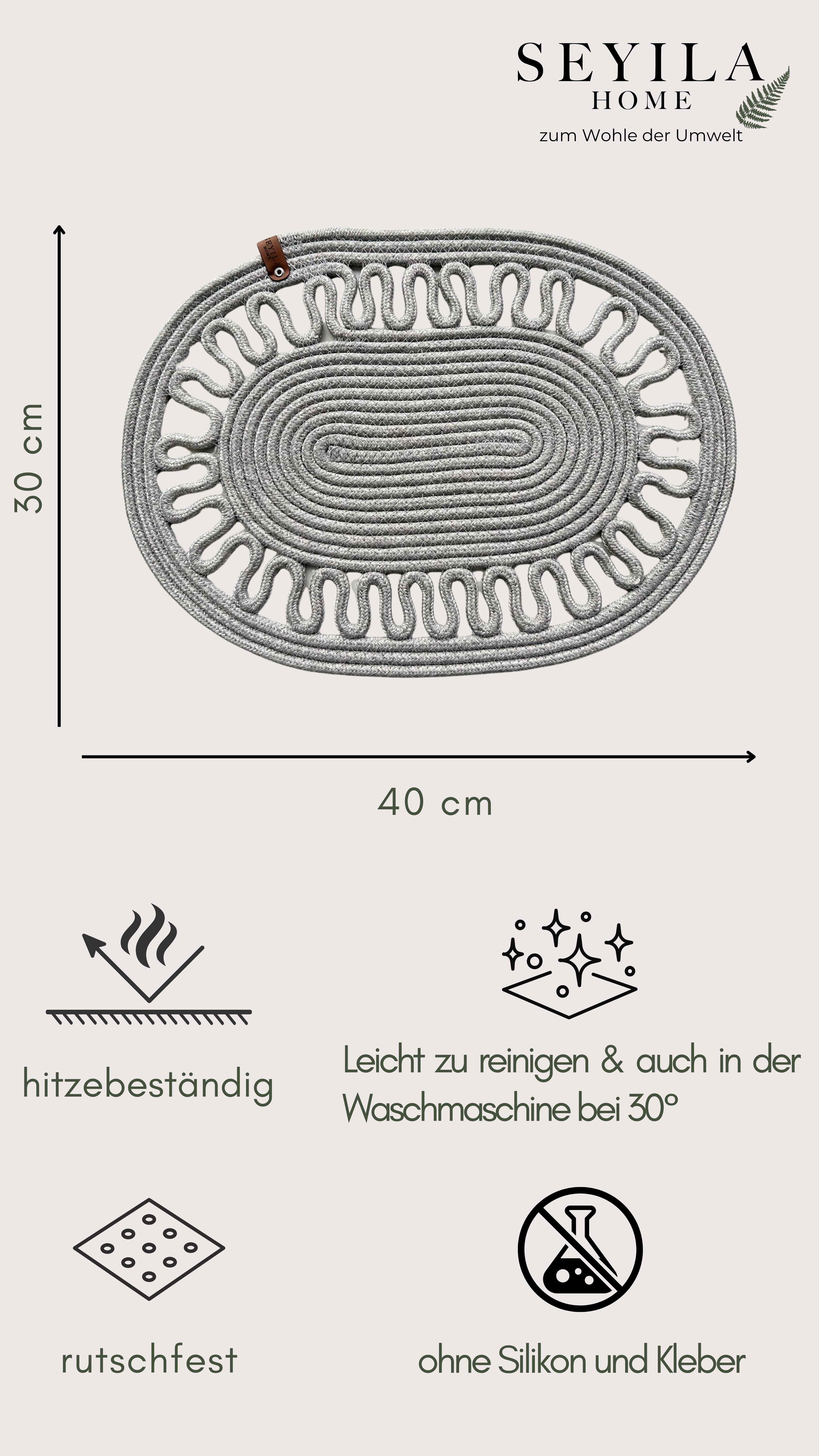 Seyila Home Platzset Hochwertige Seyila Platzsets günstig online kaufen