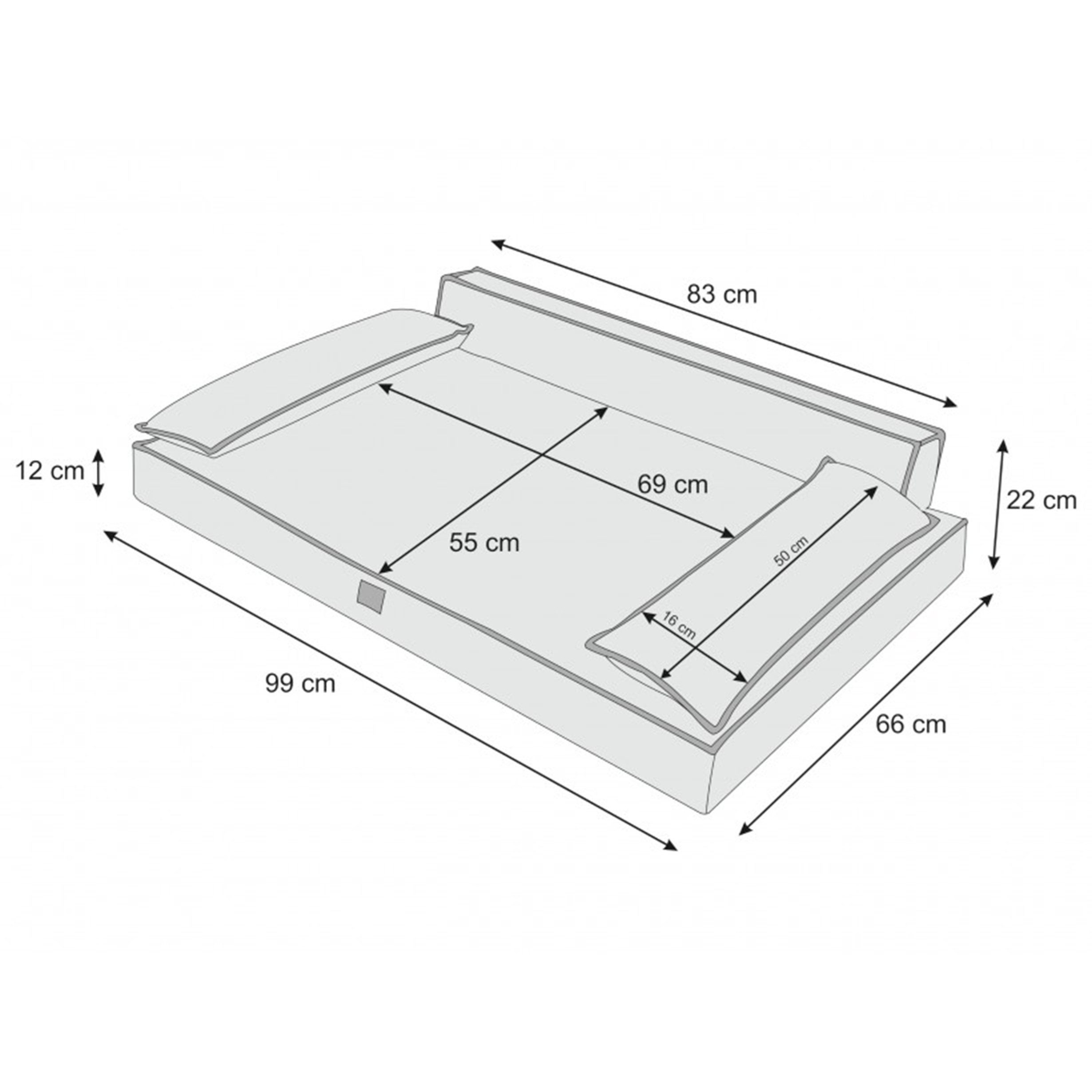 Hobbydog Tierbett Tierbett Hundebett Schlafplatz Hundekissen günstig online kaufen
