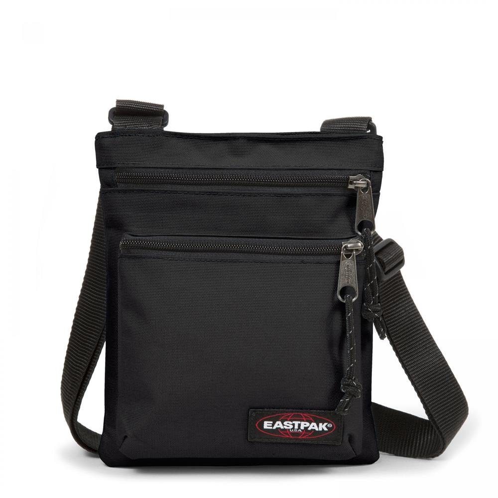 Eastpak Umhängetasche RUSHER, Schwarz, aus Nylon, für Events und Freizeit EK0000890081 Black