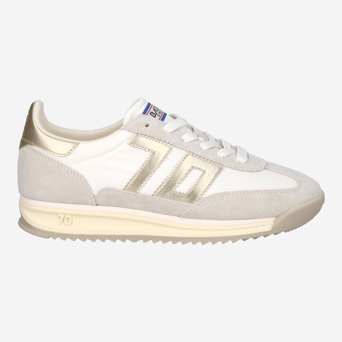 BACK 70 108001-001303 JOGGER 32, Sneaker in Weiß für Damen Sneaker
