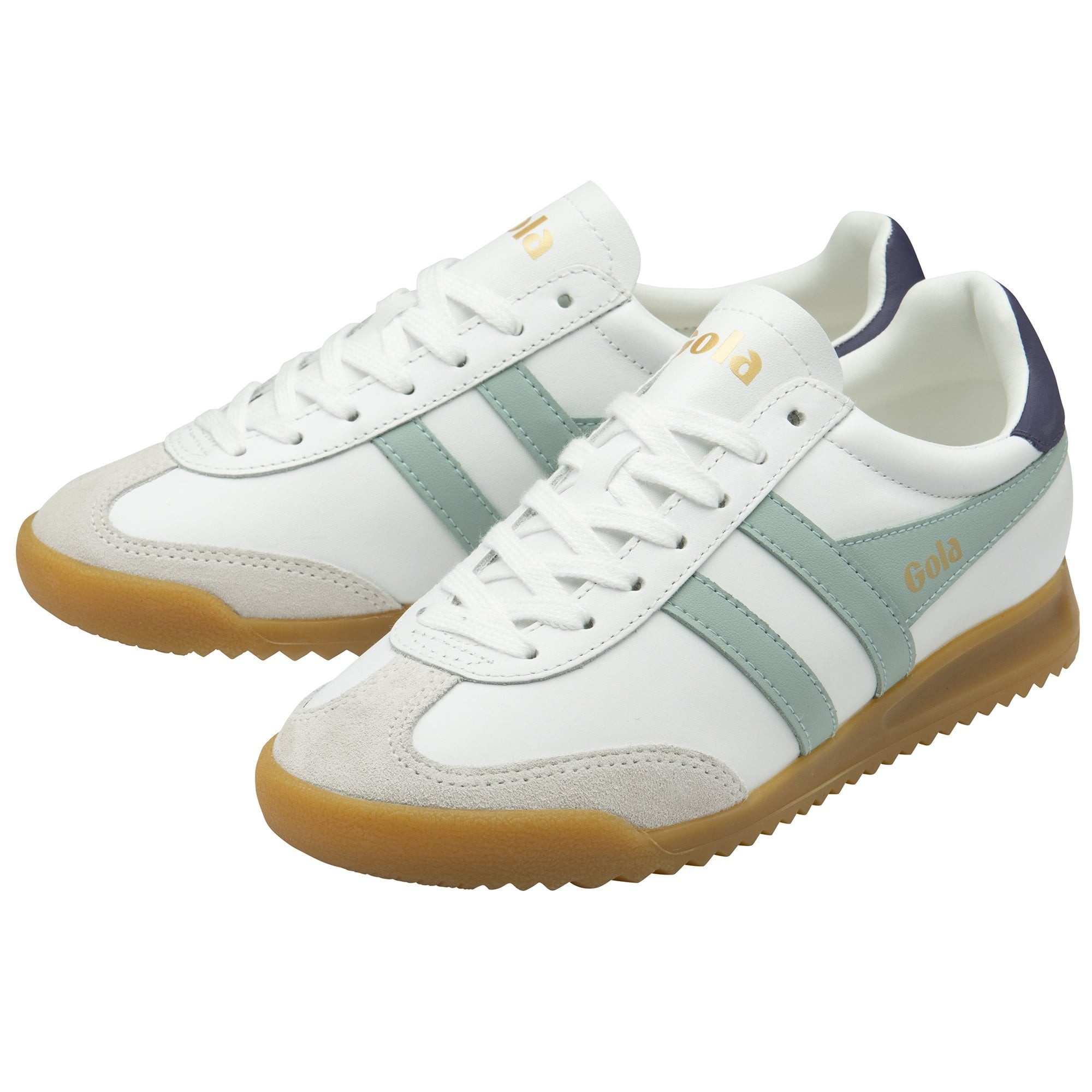 Gola Torpedo Leder 2025 weiss/türkis/violett Damen Sneaker günstig online kaufen