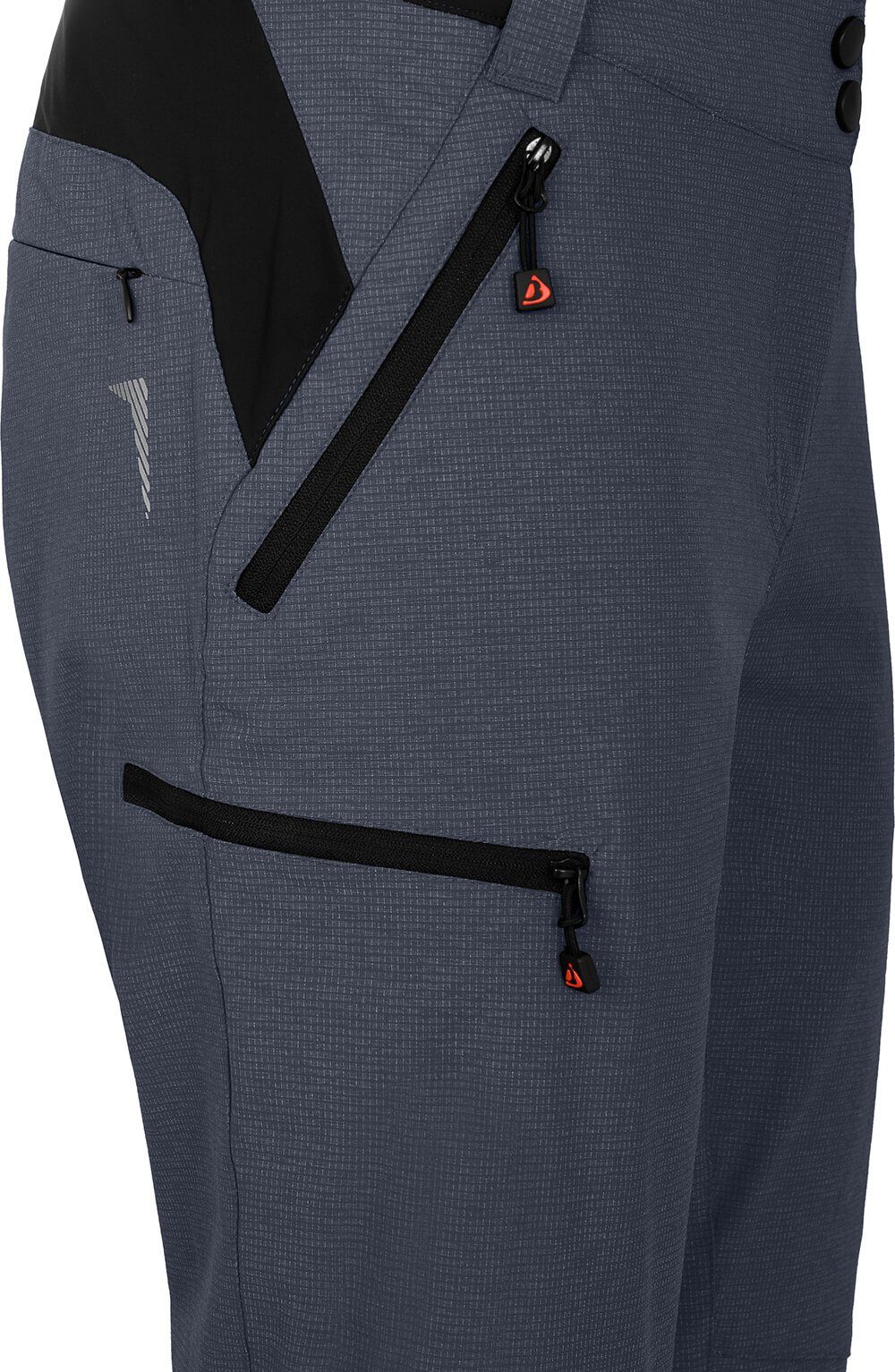 Bergson Fahrradhose VINA Bermuda Damen 2in1 Radshorts (mit gepolsterter Innenhose), robust, elastisch