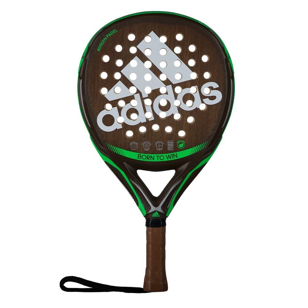 abbaubar Oberfläche Padel-Tennis-Schläger Leinen Greenpadel, biologisch Sportswear komplett Padelschläger % - adidas Adipower 100 aus