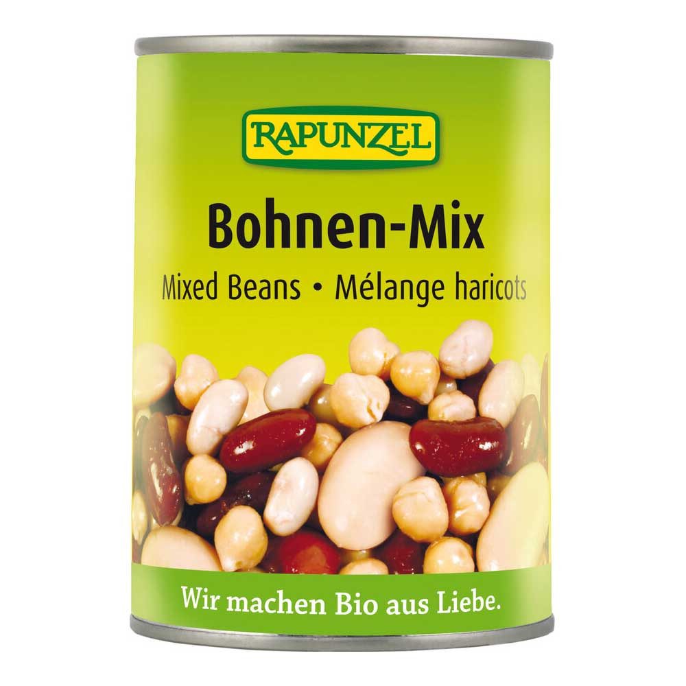 Rapunzel Gemüsekonserve Bohnen-Mix - Dose 400g
