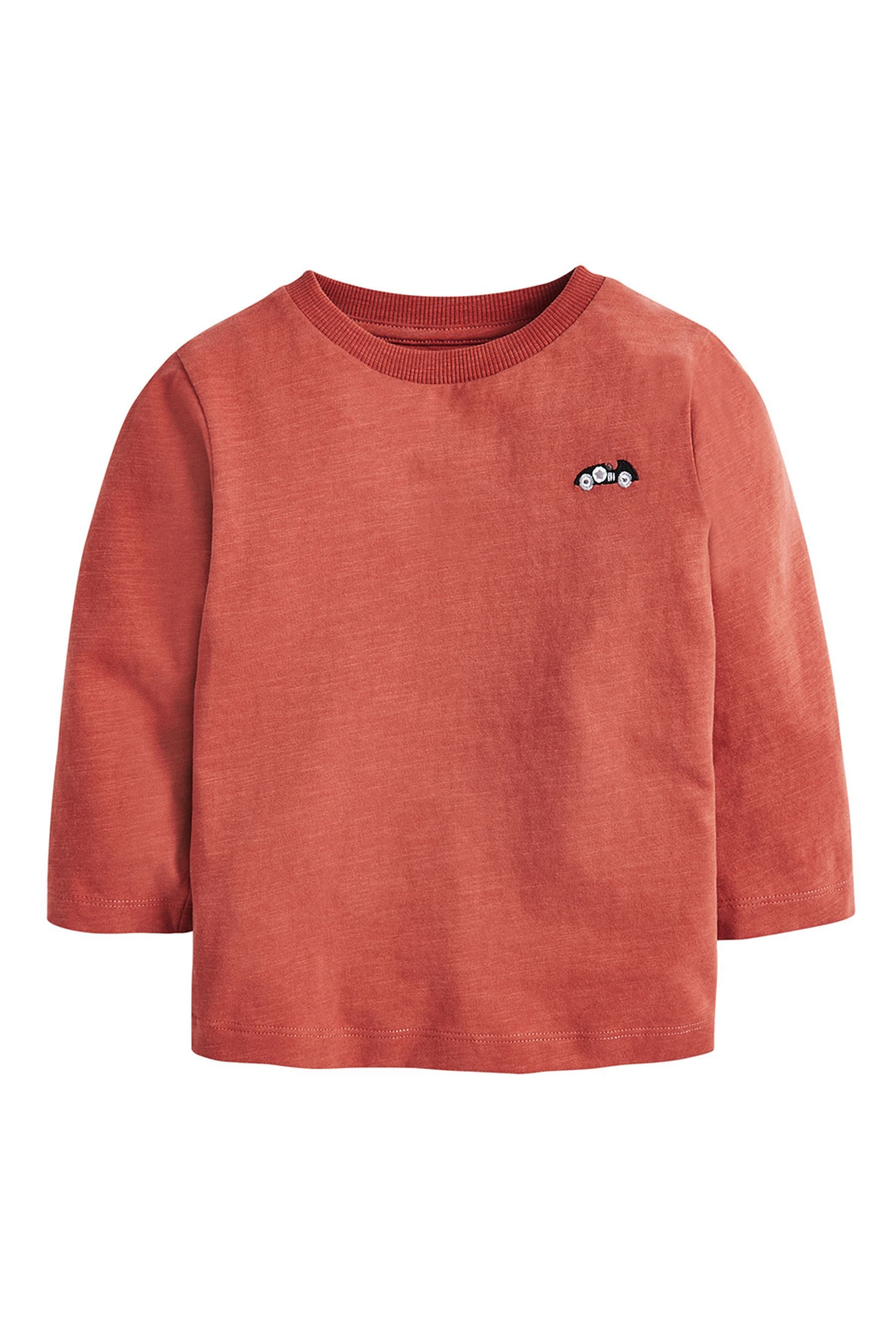 Next Langarmshirt Langärmelige T-Shirts im 5er-Pack (5-tlg)