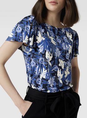 Ralph Lauren T-Shirt LAUREN RALPH LAUREN Floral Pattern Blouse Hemd Blusentop Shirt T-shirt