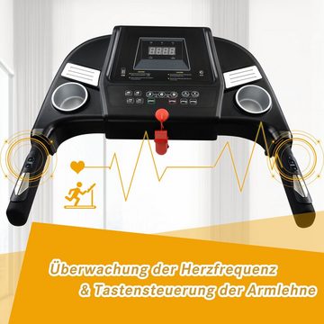 Gotagee Laufband Indoor-Laufband klappbares Laufband Kinomap-App und Bluetooth Laufband