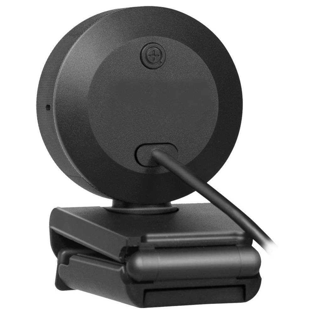 LogiLink UA0384 Full HD-Webcam Klemm-Halterung, Mikrofon Webcam (Klemm-Halterung, Mikrofon)