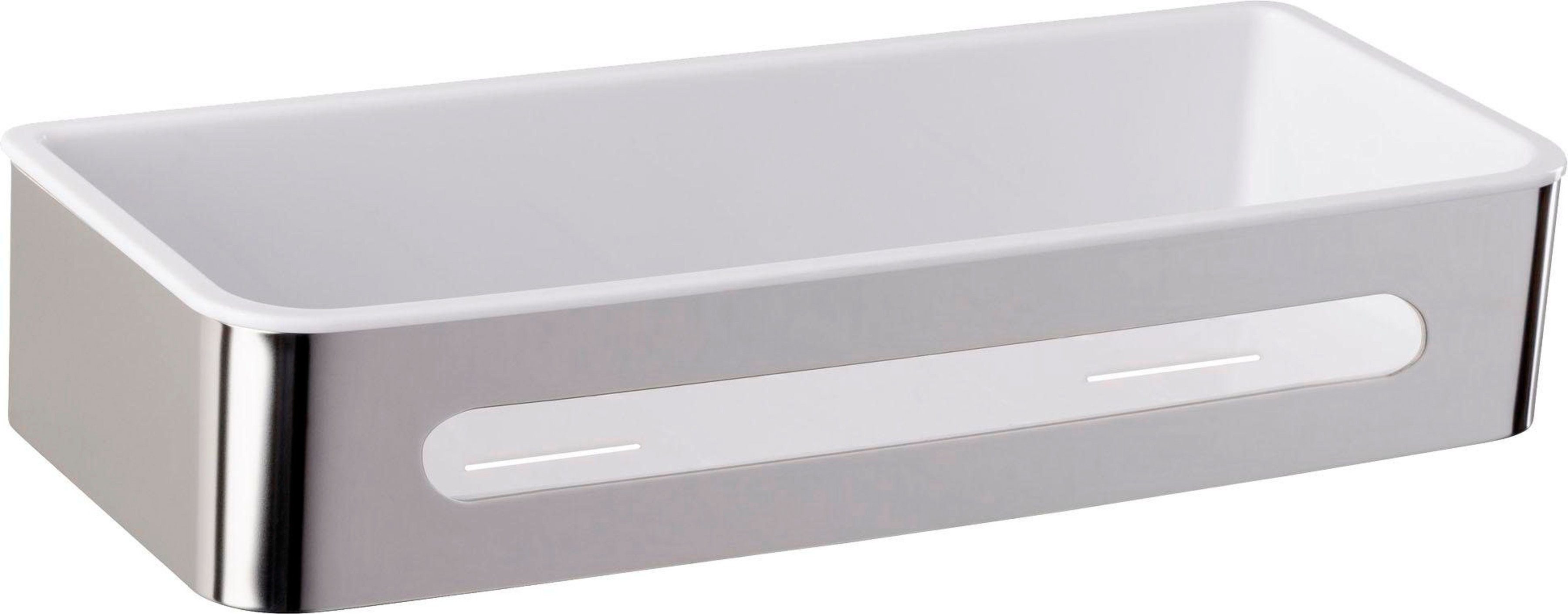 WENKO Duschablage »Premium Plus«, Material: Edelstahl rostfrei, Ablage