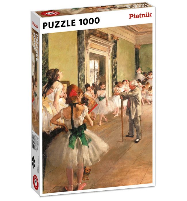 Piatnik Puzzle Degas Der Tanzunterricht 1000 Puzzleteile