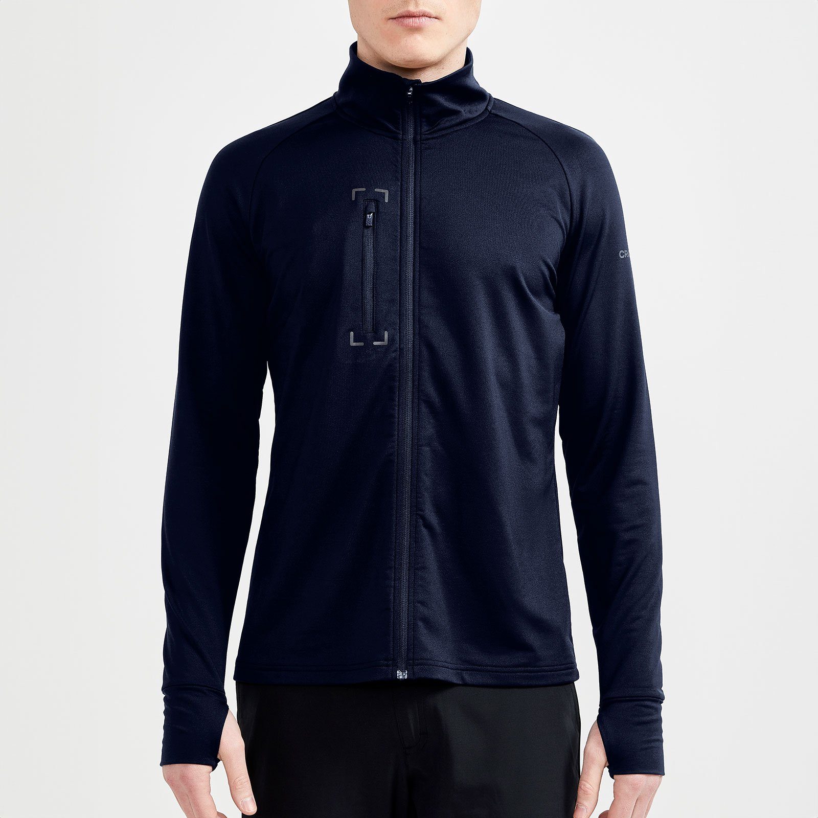 Craft Funktionsjacke ADV Explore Light Midlayer mit Stehkragen