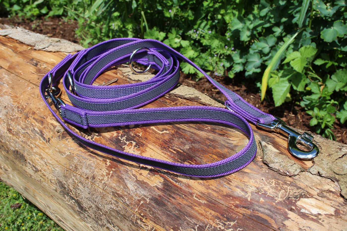 Thumbnail - Activity4Dogs Hundeleine für goße Hunde, Anti-Slip, 3 m lang, 4-fach verstellbar, Nylon, verschiedene Farben, sehr gut b...