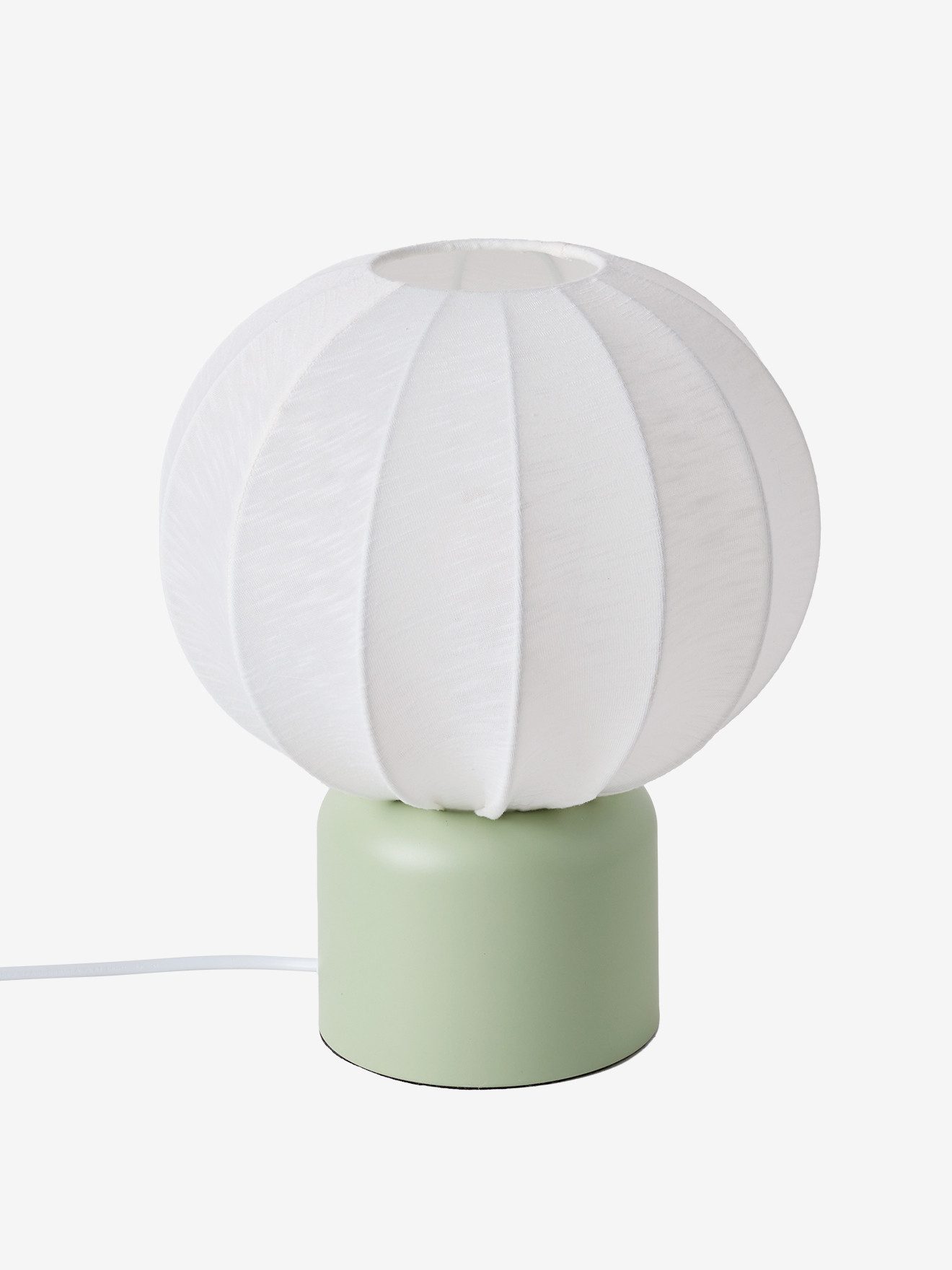 vertbaudet Nachttischlampe Tischlampe Kugelform mit Metallfuß Kinderzimmer