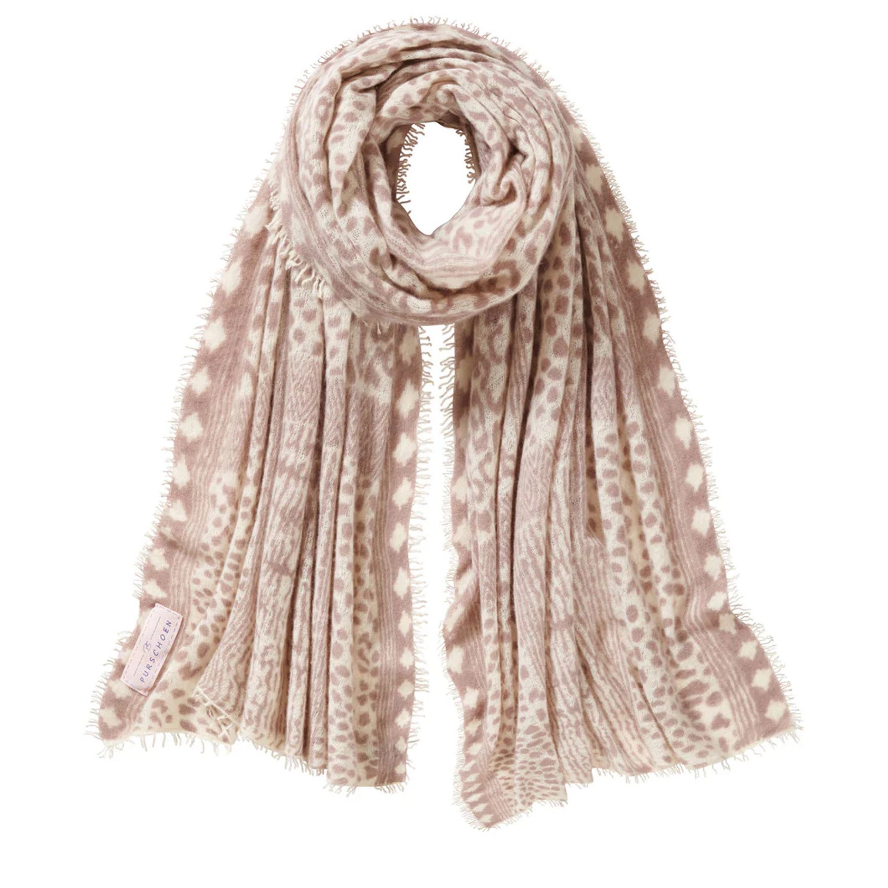 PURSCHOEN Halstuch Tuch SAVANNE aus Kaschmir