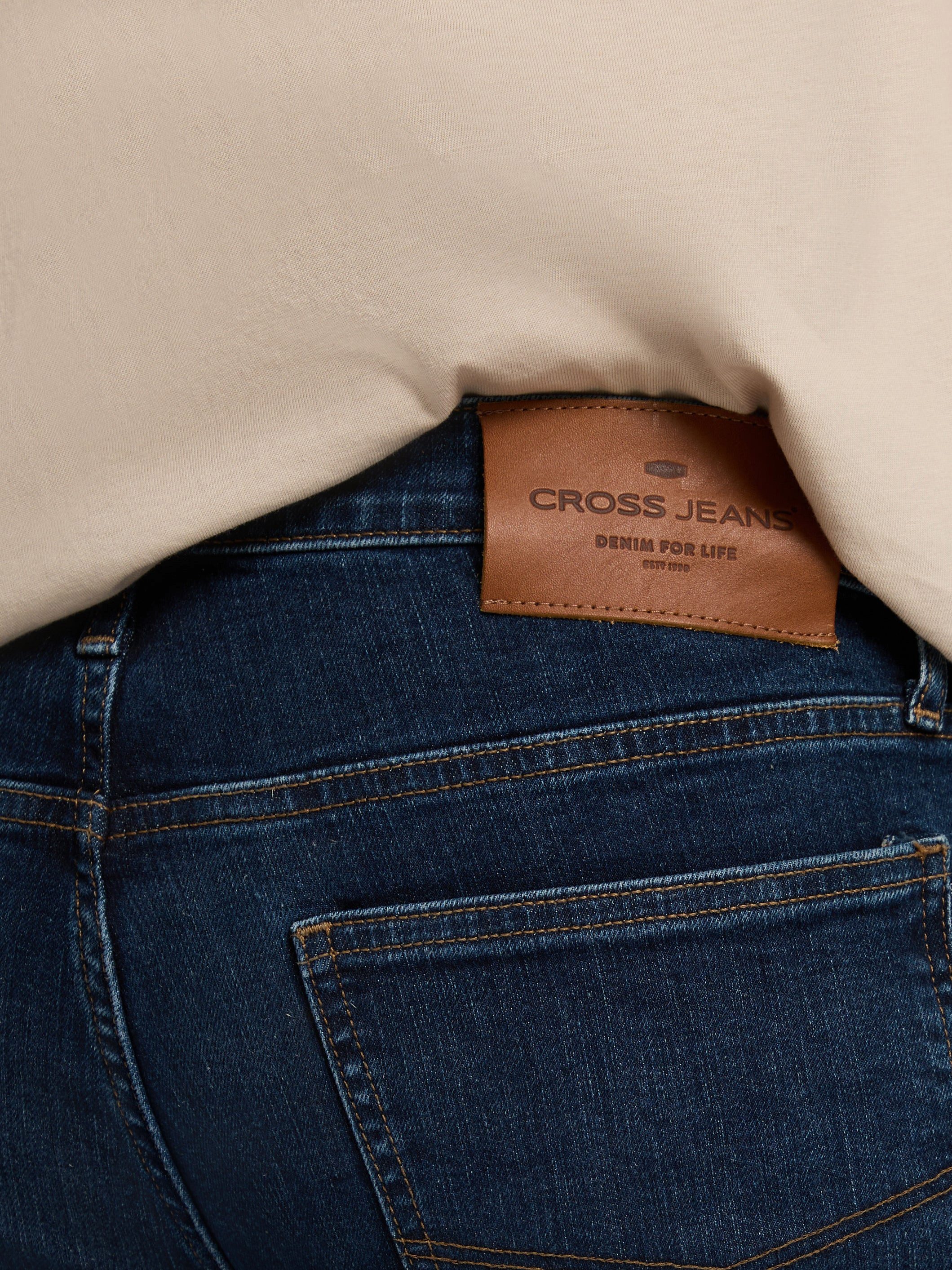 CROSS JEANS® 5-Pocket-Jeans CROSS JEANS DAMIEN mid blue E198-114 – Bild 5 von 5