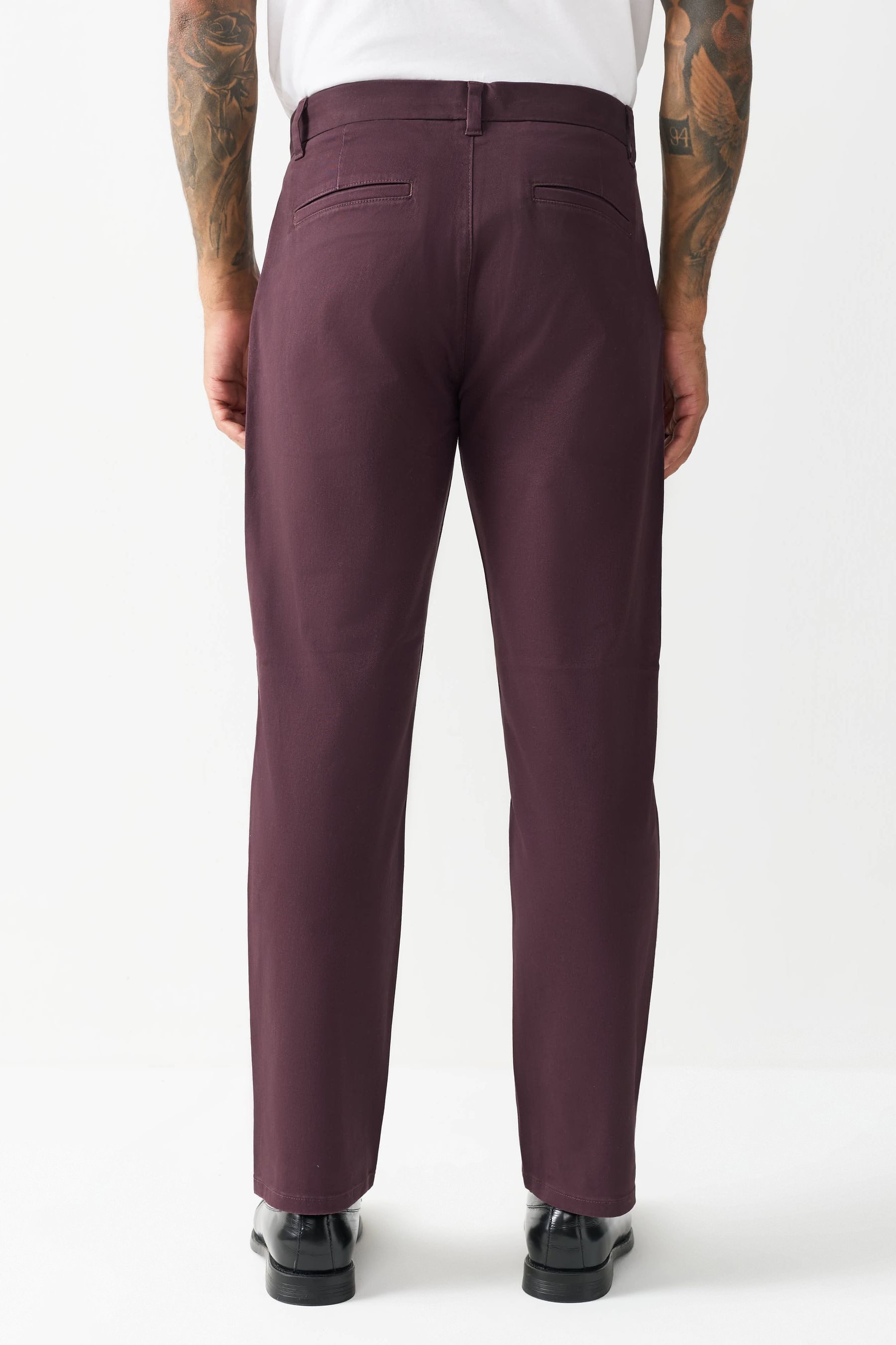 Next Chinohose Straight Fit Chinohose mit Stretch (1-tlg)